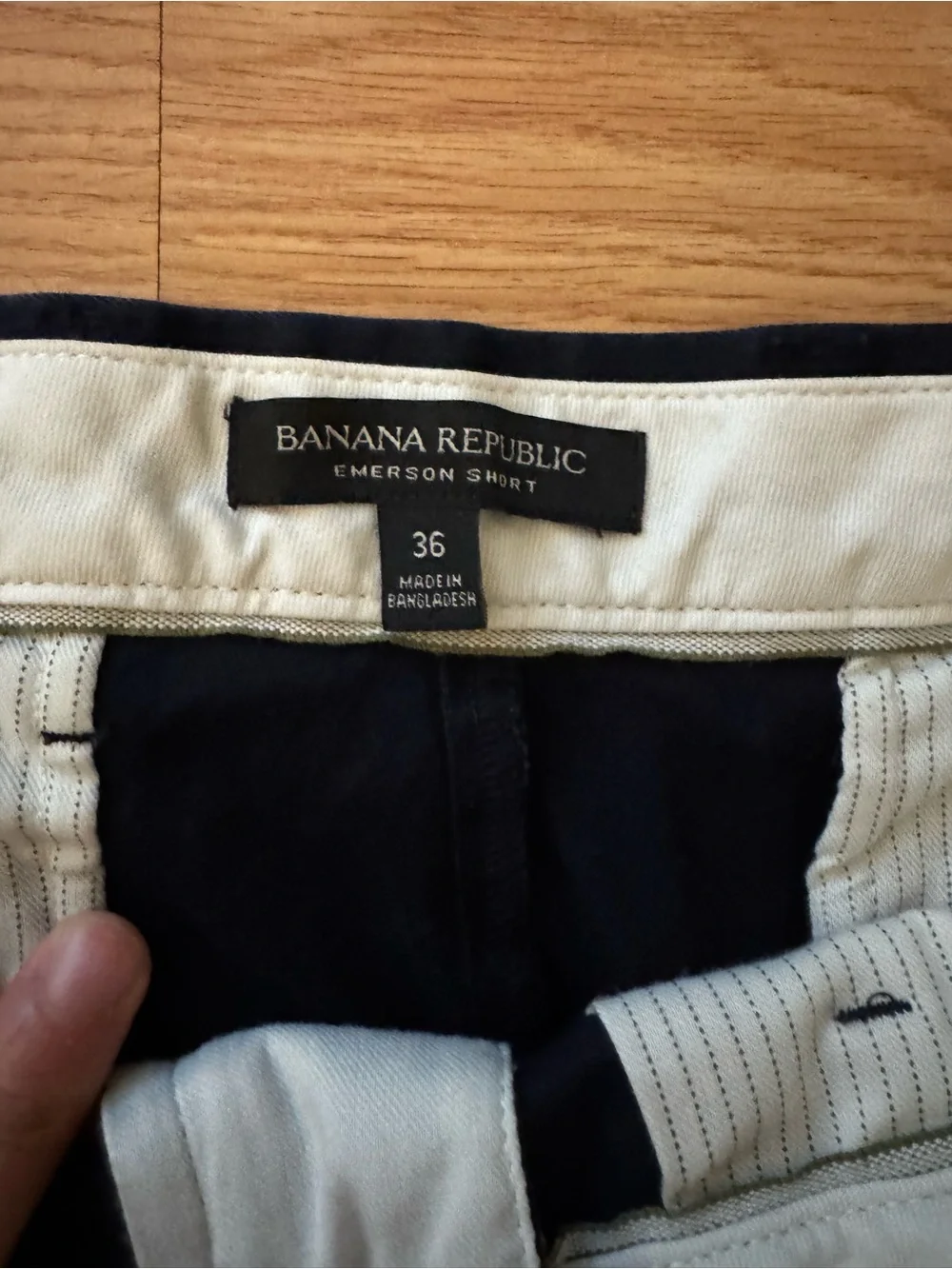 Classic Men's Black Cotton Shorts